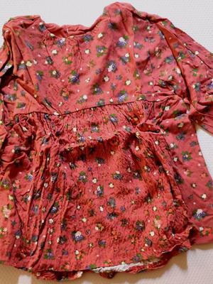 Zara dress red floral, 80 cm, 9-12 M, like new