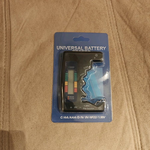 Digital battery tester with LCD screen new