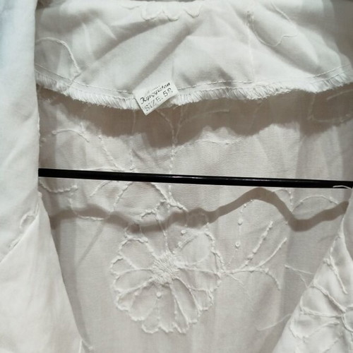 Vintage shirt blazer embroidered with lace, like new, size XXL-3XL