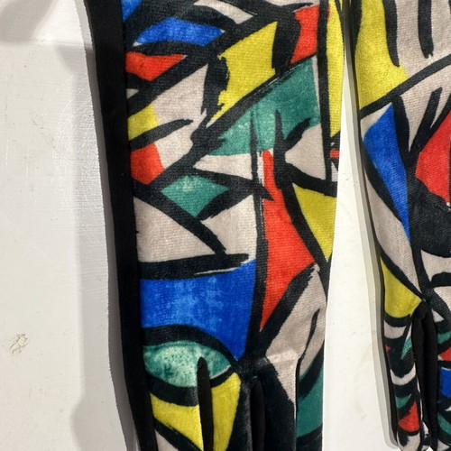 Gianni bijoux S.R.L women's gloves 100% viscose new, multicolor