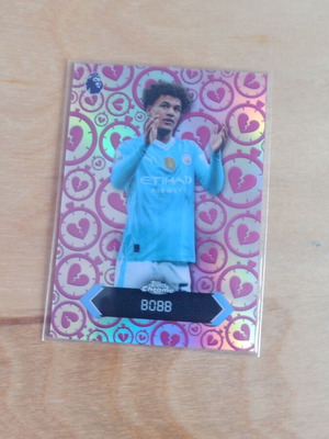 Oscar Bobb collectible sticker card like new