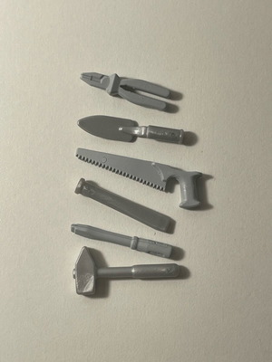 Playmobil tools various like new