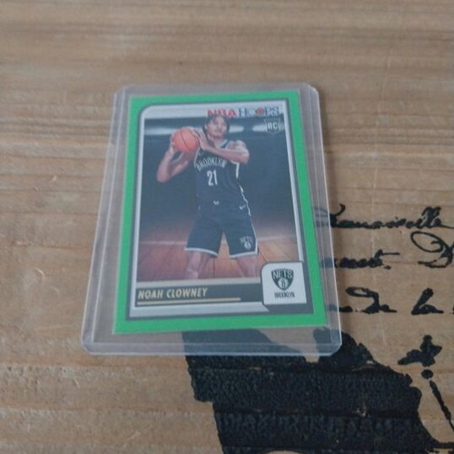 Noah Clowney Panini NBA Hoops rookie card like new