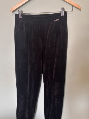 Enzzo Velour Tracksuit Size S Like New Black