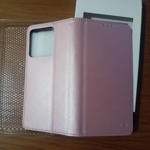 Xiaomi Redmi Note 13 mobile phone case, pink metallic