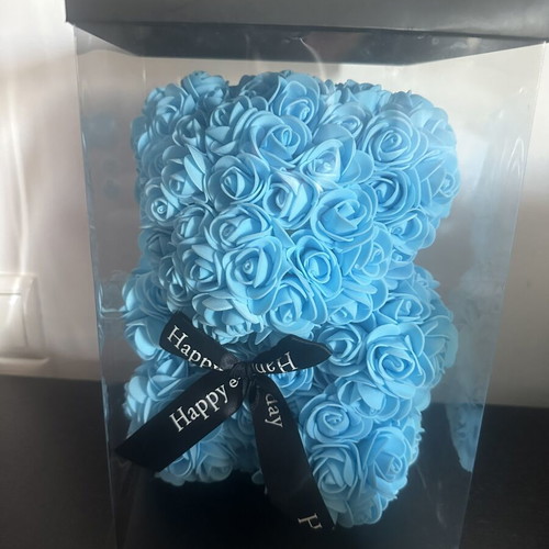 Blue Bear Pon Pon like new