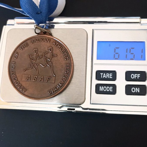 Bronze medal Balkan Athletics Games Tripoli 2006 like new