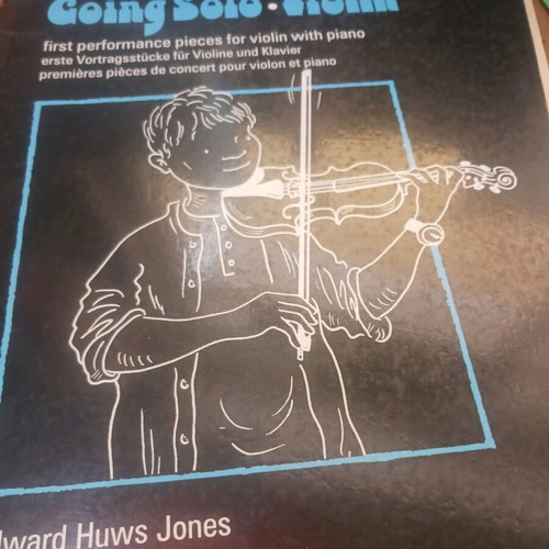 Going Solo Violin Edward Huws Jones new