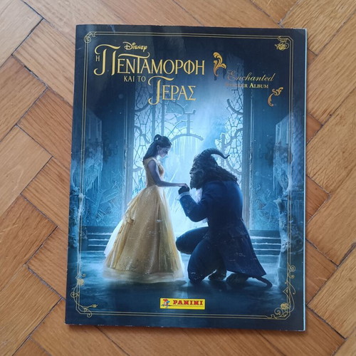 Panini sticker album Beauty and the Beast 2017 used with 20 stickers