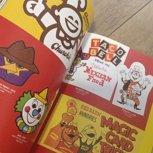 Ad Boy book used, vintage advertising mascots