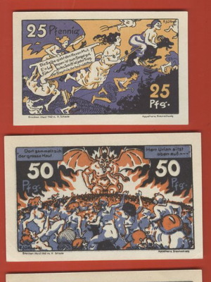 Schierke 1921 Faust & Mephistopheles Complete Witch Devil Series new pack