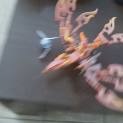 Lego Legends of Chima Flinx's Ultimate Phoenix set used with box