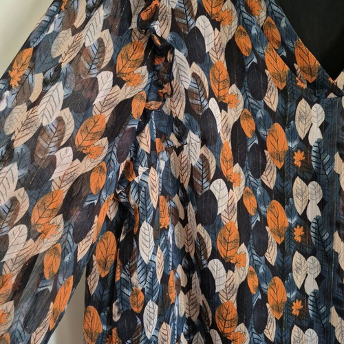 Shein Curve blouse blue, like new, size XXL
