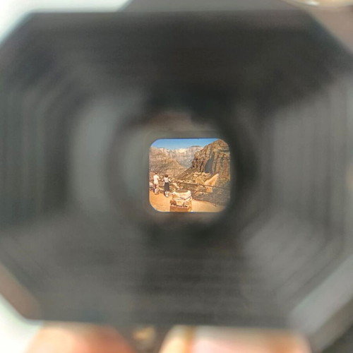 Sawyer's View Master βακελίτη με 8 μεταχειρισμένα reels της δεκαετίας του '50