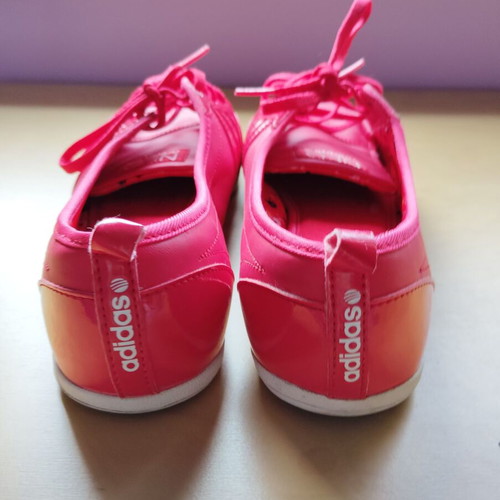Adidas Neo red ballerina shoes size 42 like new