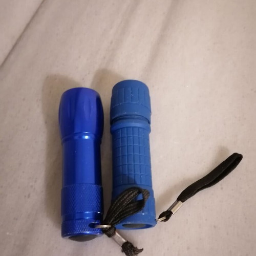 Flashlights new, 2 pieces, 4.5
