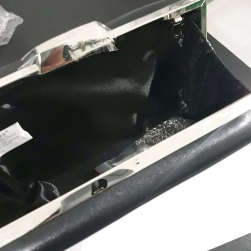 Bag to Bag Γυναικείο τσαντάκι χειρός μαύρο καινούργιο με κούμπωμα και αλυσίδα