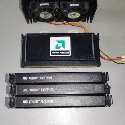 AMD Athlon 800MHz Slot A used with cooler