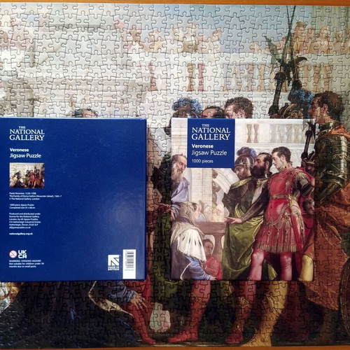 Paolo Veronese The Family of Darius before Alexander 1000-piece puzzle like new