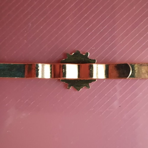 Military tie clip used