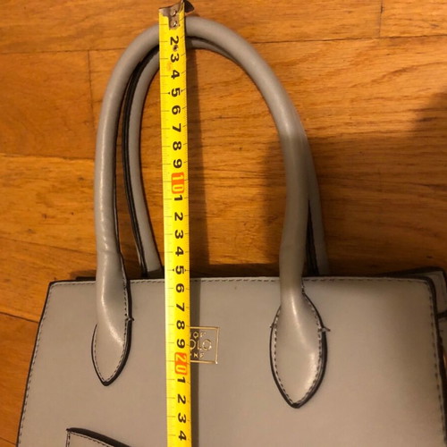 VQF Polo Line gray women's shoulder and crossbody bag like new