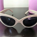 white cat eye sunglasses