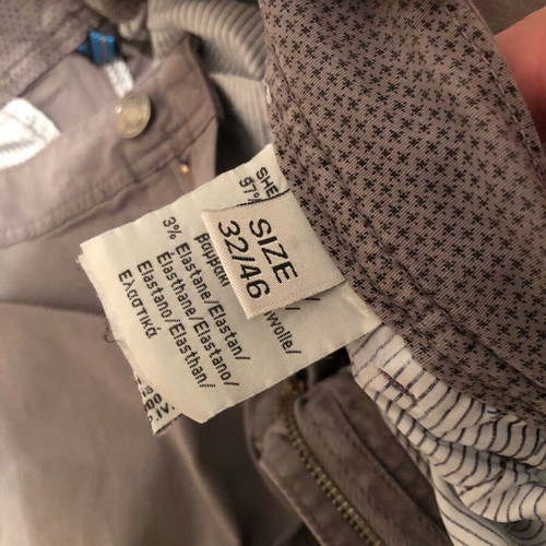 Pants used size M, beige brown, in good condition