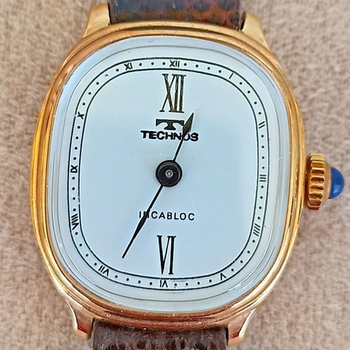Technos Ellipse Swiss wristwatch, NOS, caliber AS 1977-2