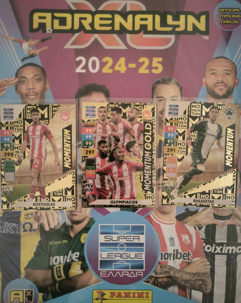3 Momentum κ 300 κάρτες Superleague 2025