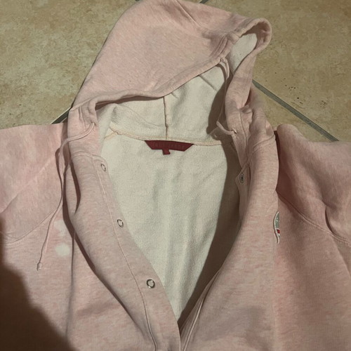 FCUK hooded cardigan used, pink, size S