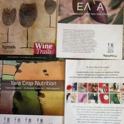 Magazines used 4 for agricultural sector and manual work
