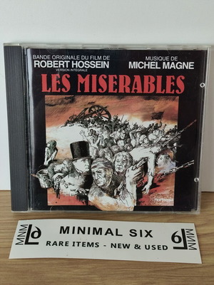"Les Misérables" CD μουσική επένδυση του Michel Magne, γαλλική έκδοση