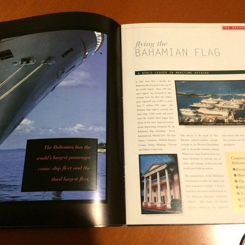 The Bahamas book like new, 28 pages