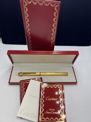 Cartier Vendome Trinity Pen new, complete with box and papers