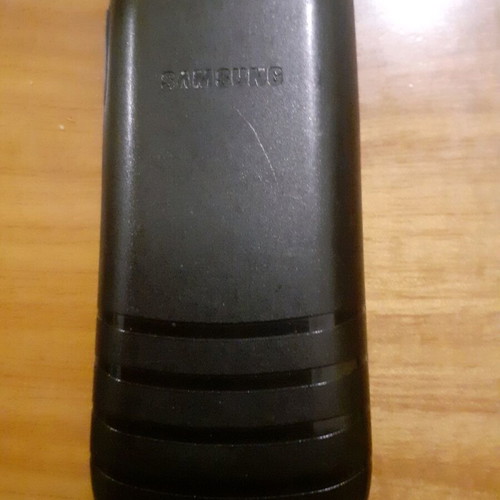 Samsung GT E1200 mobile phone used, black
