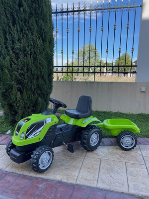 Παιδικό τρακτέρ με πετάλια και καρότσα καινούργιο