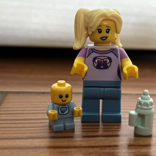 Babysitter Lego CMF Series 16 minifigure with accessories