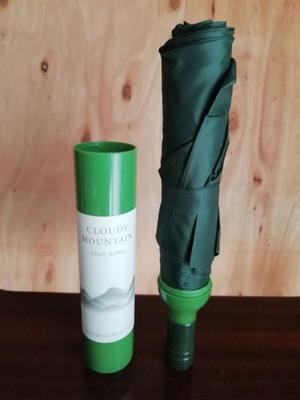 Wine Bottle Green Umbrella new