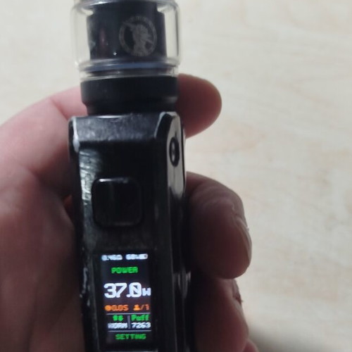 Thelema sub ohm tank used with mod compatible with z coils