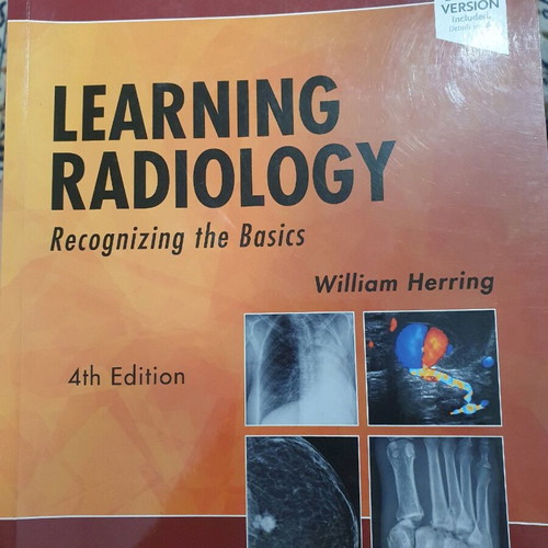 Learning Radiology book new, English