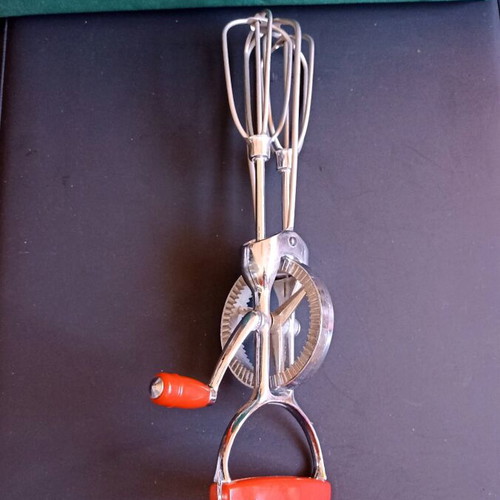 Vintage hand mixer inox like new