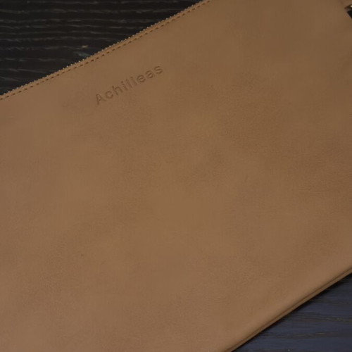 Achilleas Accessories clutch bag like new, brown