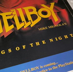 Game Poster Hellboy like new, large size A4+