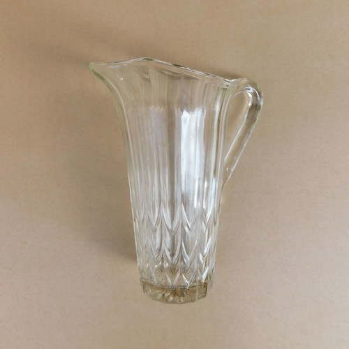 Water pitcher with 6 glasses, about 100 years old, in excellent condition