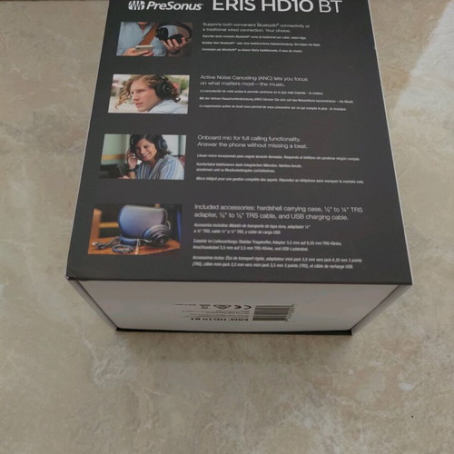 Presonus Eris HD10BT headphones with Bluetooth and ANC new