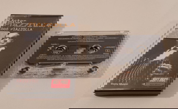 Tape Cassette - Astor Piazolla - Todo Piazzolla , Tango , Latin