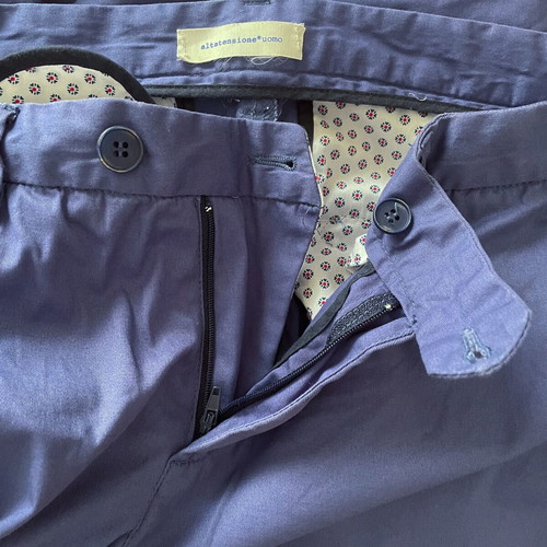 Altatensione Pant used, size 48, blue