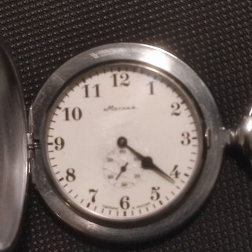 Molnija Pocket Watch Mikhail Illarionovich Kutuzov New, Model 3602