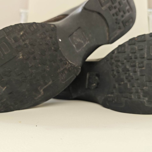 Bally leather shoes, insole 26.5 cm, black
