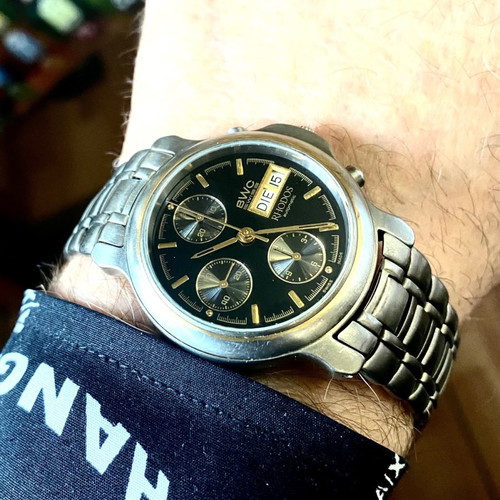 BWC Rhodos Chronograph Automatic titanium used watch